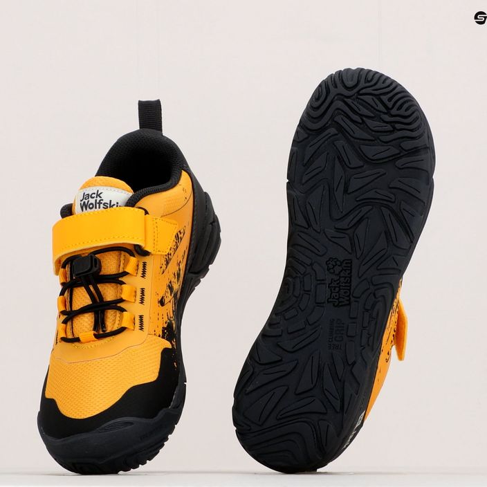 Jack Wolfskin παιδικές μπότες πεζοπορίας Vili Action Low κίτρινο 4056851 13
