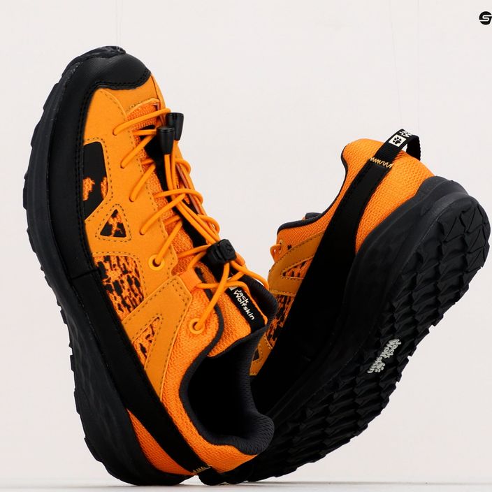 Jack Wolfskin Vili Sneaker Low παιδικές μπότες πεζοπορίας πορτοκαλί 4056841 12