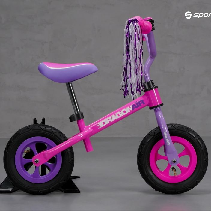 Milly Mally Dragon Air ποδήλατο ανωμάλου δρόμου ροζ και μοβ 1634 8