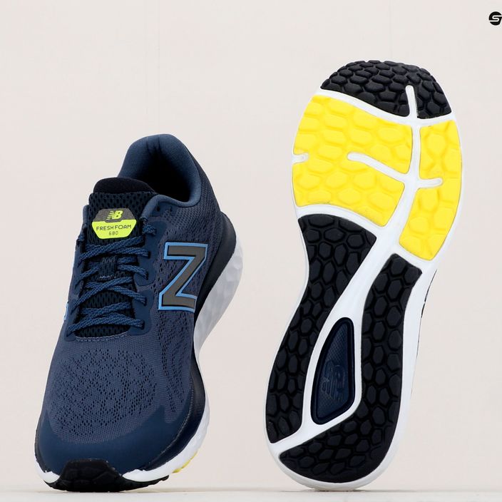 New Balance ανδρικά παπούτσια για τρέξιμο W680 v7 navy blue M680CN7.D.085 18