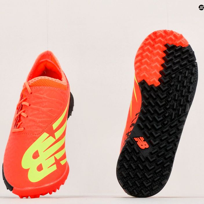 Παιδικά ποδοσφαιρικά παπούτσια New Balance Furon V7 Dispatch TF Jr πορτοκαλί SJF3TDF7.M.045 17