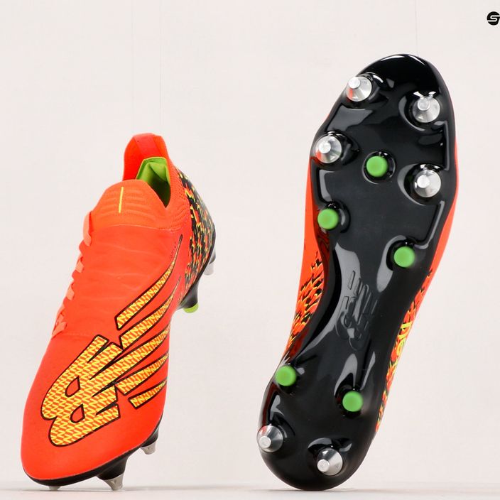New Balance ανδρικά ποδοσφαιρικά παπούτσια Furon V7 Pro SG πορτοκαλί SF1SDF7.D.105 22