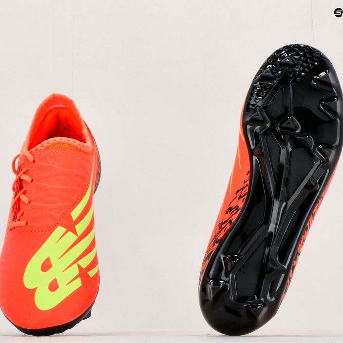 Παιδικά ποδοσφαιρικά παπούτσια New Balance Furon V7 Dispatch FG Jr πορτοκαλί SJF3FDF7.M.035 17