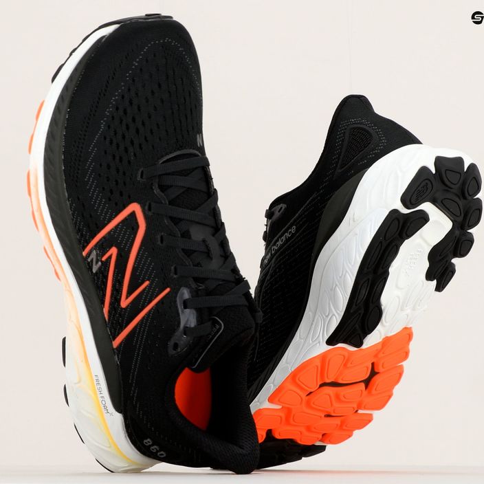 New Balance Fresh Foam X 860v13 μαύρο ανδρικά παπούτσια για τρέξιμο M860D13.D.080 18