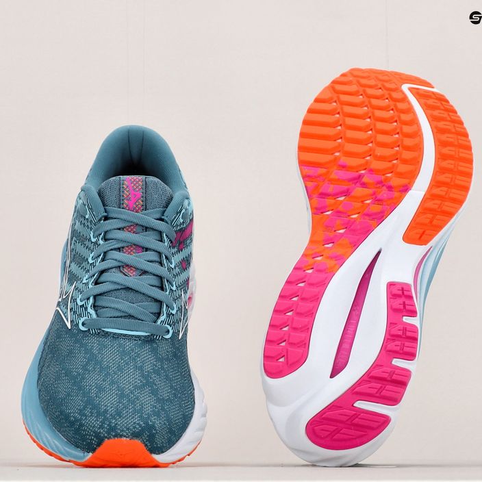 Γυναικεία παπούτσια για τρέξιμο Mizuno Wave Inspire 19 μπλε J1GD234421 10