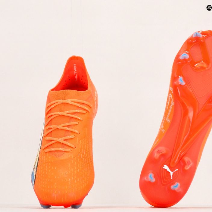 PUMA ανδρικά ποδοσφαιρικά παπούτσια Ultra Ultimate FG/AG πορτοκαλί 107163 01 11