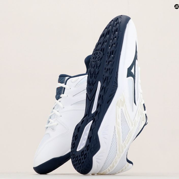 Ανδρικά παπούτσια βόλεϊ Mizuno Thunder Blade 3 λευκό V1GA217022 10