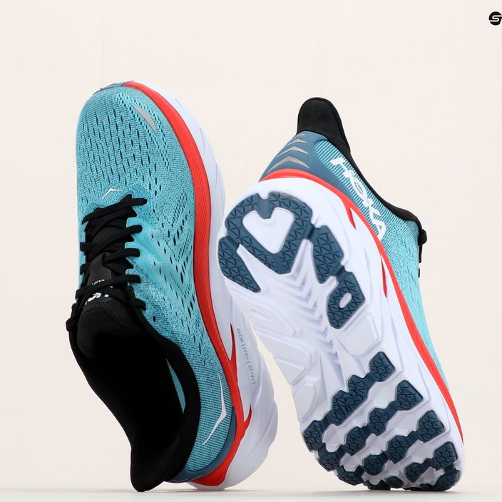 HOKA ανδρικά παπούτσια για τρέξιμο Clifton 8 μπλε 1119393-RTAR 17
