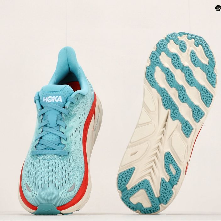 Γυναικεία παπούτσια για τρέξιμο HOKA Clifton 8 μπλε 1119394-AEBL 17
