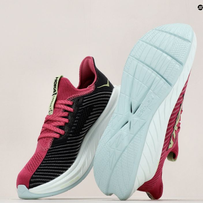 Γυναικεία παπούτσια για τρέξιμο HOKA Carbon X 3 ροζ 1123193-FFBL 14