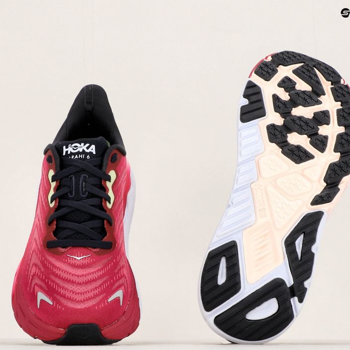 Γυναικεία παπούτσια για τρέξιμο HOKA Arahi 6 ροζ 1123195-FFIR 12