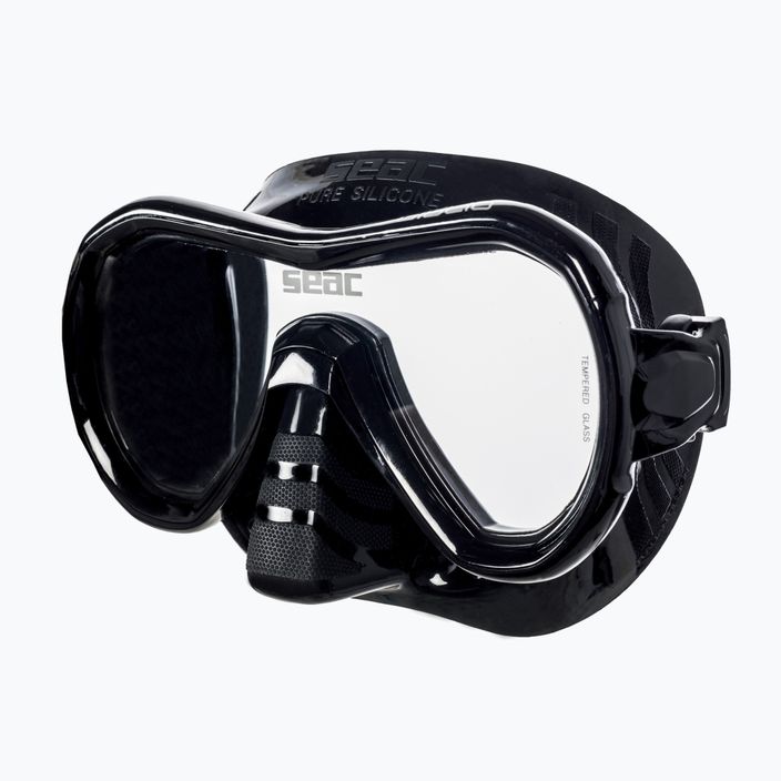 SEAC Giglio μάσκα κατάδυσης μαύρη 2