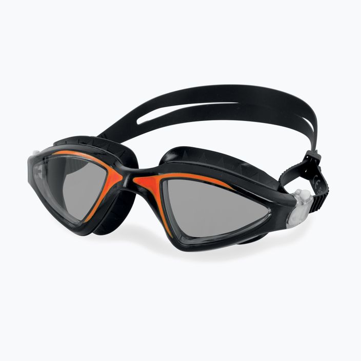 Μαύρα/πορτοκαλί γυαλιά κολύμβησης SEAC Lynx 2