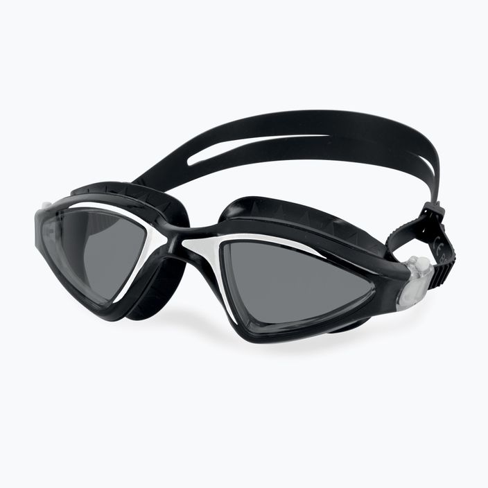 Μαύρα/λευκά γυαλιά κολύμβησης SEAC Lynx 2