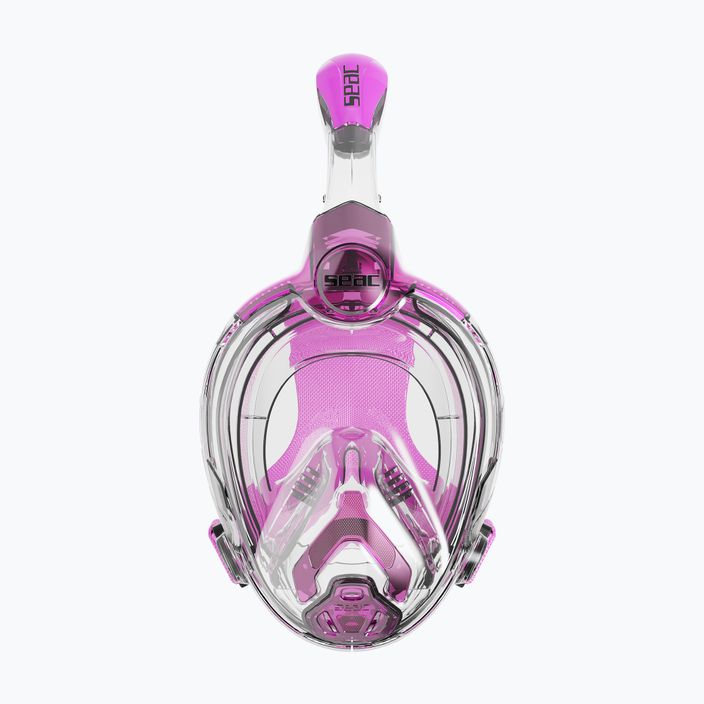 SEAC Libera ροζ transp./ροζ παιδική μάσκα προσώπου για κολύμβηση με αναπνευστήρα 3