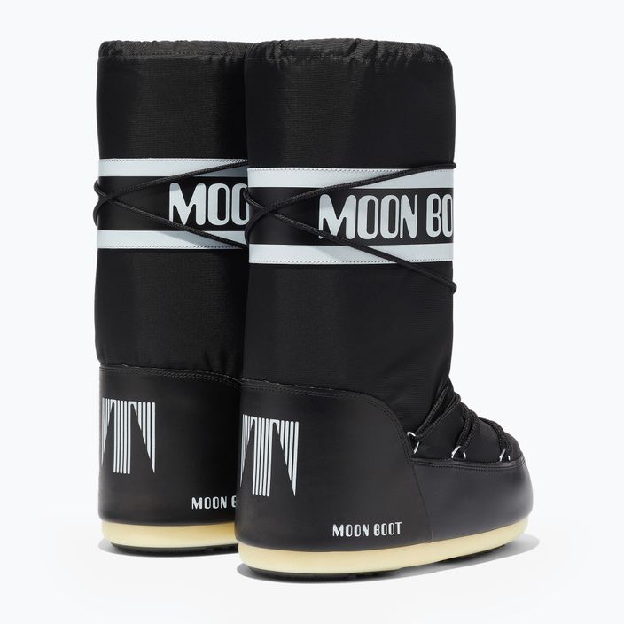 Moon Boot γυναικείες μπότες χιονιού Icon Nylon μαύρο 8