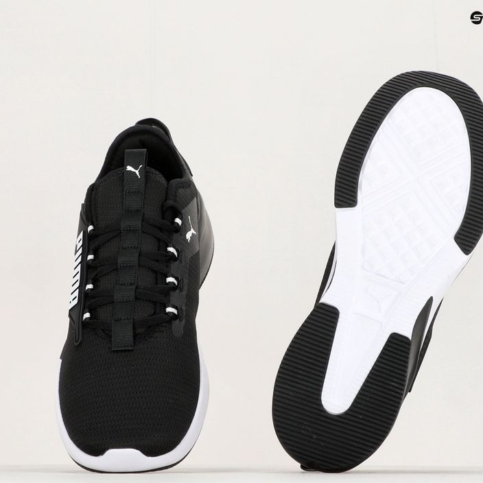 Ανδρικά παπούτσια για τρέξιμο PUMA Retaliate 2 μαύρο και λευκό 376676 01 12