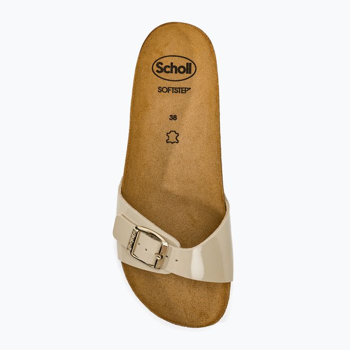 Scholl Estelle Patsynth μπεζ γυναικεία σαγιονάρες 5