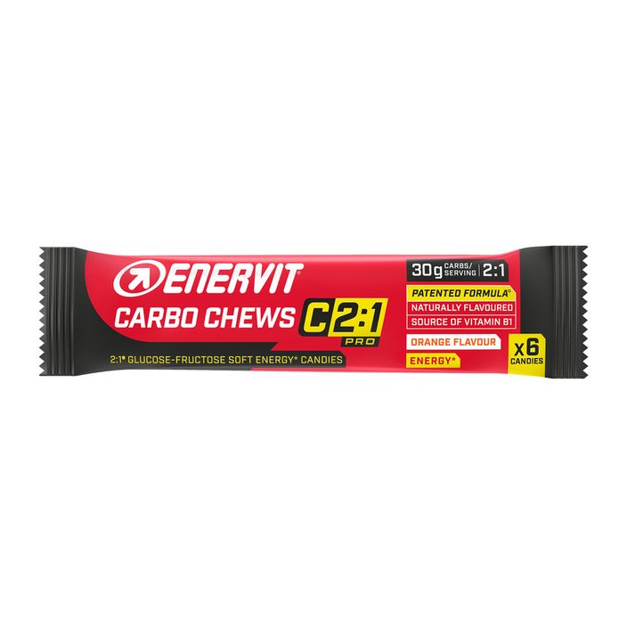 Enervit C2:1 Carbo Chews πηκτές υδατανθράκων 34 g 2