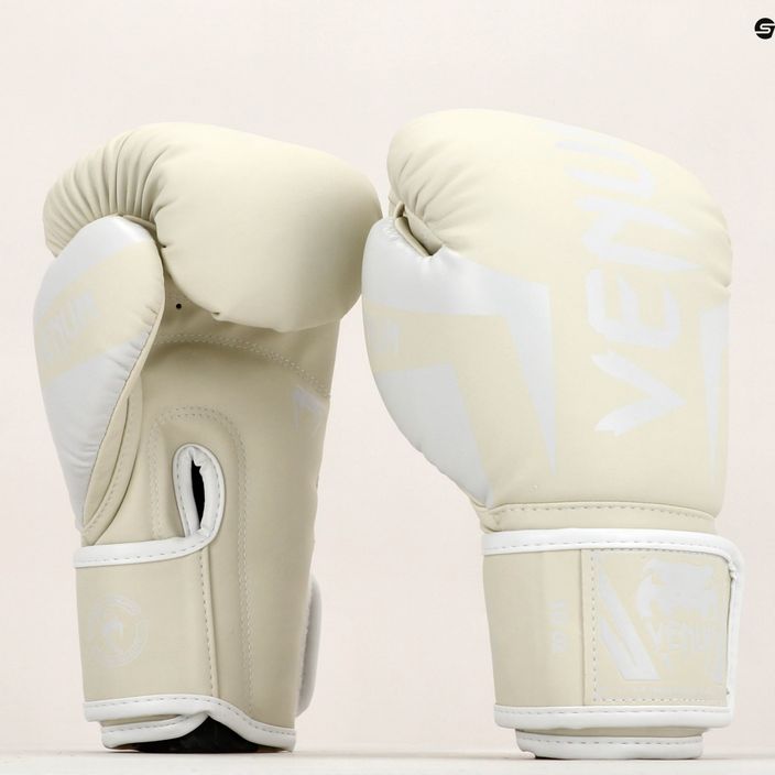 Venum Elite λευκά γάντια πυγμαχίας 0984 7