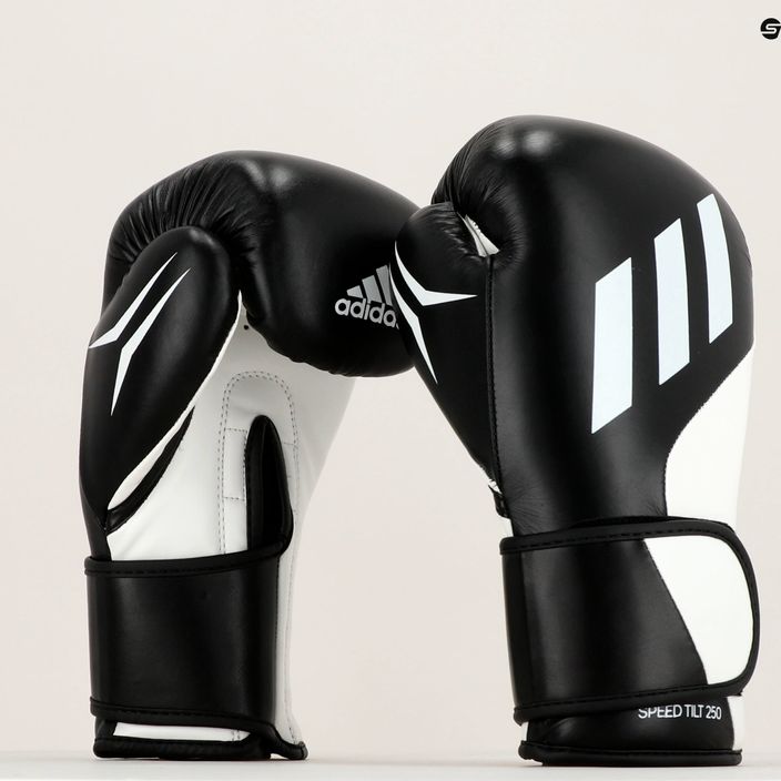 Γάντια πυγμαχίας adidas Speed Tilt 250 μαύρα SPD250TG 7