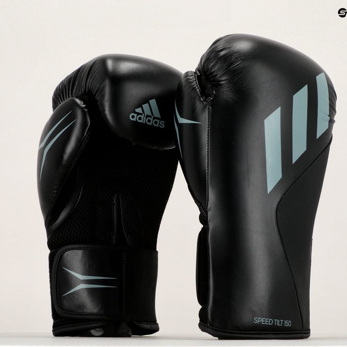 Γάντια πυγμαχίας adidas Speed Tilt 150 μαύρα SPD150TG 7
