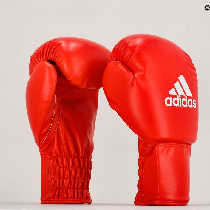 adidas Rookie παιδικά γάντια πυγμαχίας κόκκινα ADIBK01 7