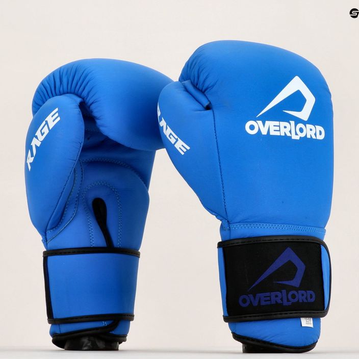 Overlord Rage μπλε γάντια πυγμαχίας 100004-BL 10