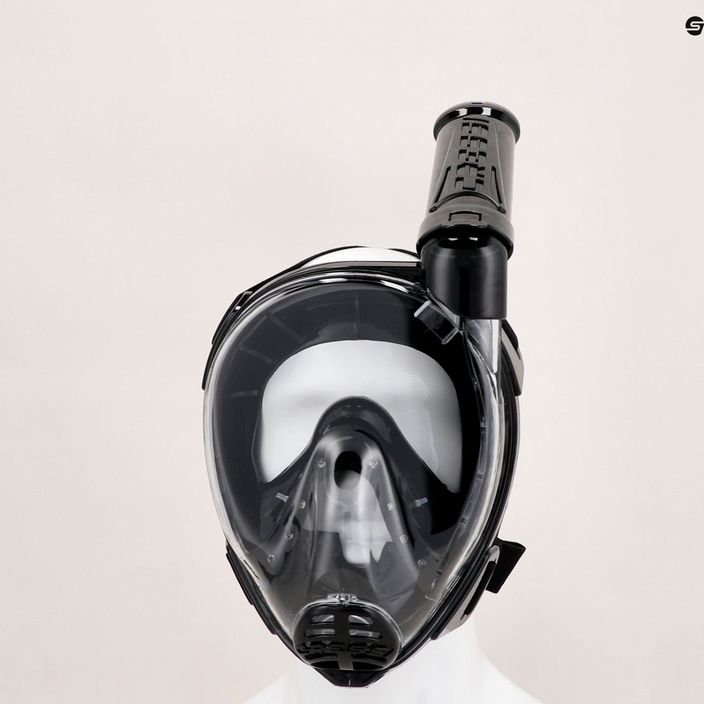 Cressi Baron full face μάσκα για κατάδυση με αναπνευστήρα μαύρο XDT025050 4