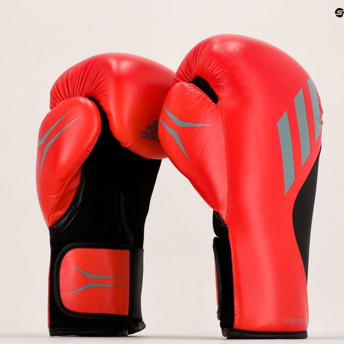 Γάντια πυγμαχίας adidas Speed Tilt 150 κόκκινα SPD150TG 7