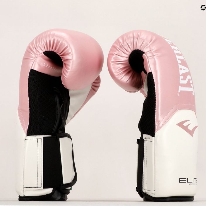 Γυναικεία γάντια πυγμαχίας Everlast Pro Style Elite 2 ροζ EV2500 7