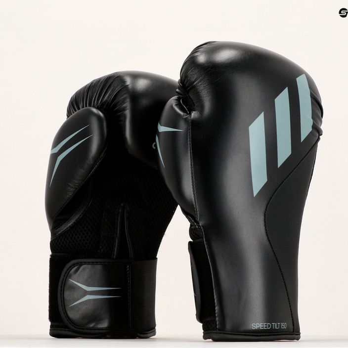 adidas Speed Tilt μαύρα γάντια πυγμαχίας SPD150TG 9