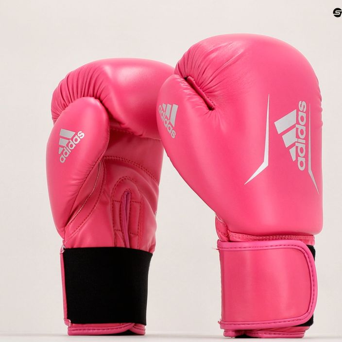 adidas Speed 50 ροζ γάντια πυγμαχίας ADISBG50 7