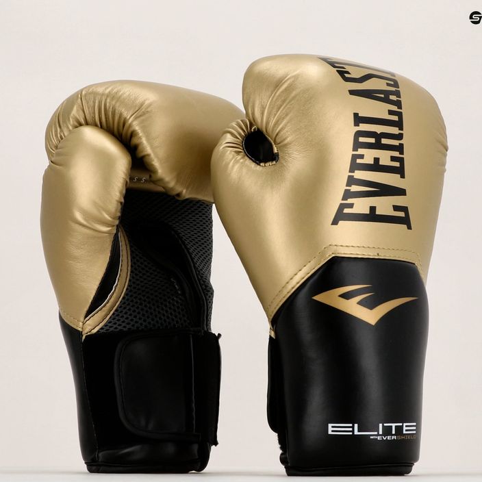 Everlast Pro Style Elite 2 χρυσά γάντια πυγμαχίας EV2500 8