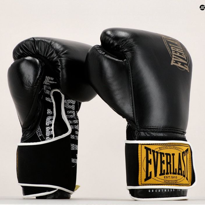 Everlast 1910 Classic γάντια πυγμαχίας μαύρα EV1910 7