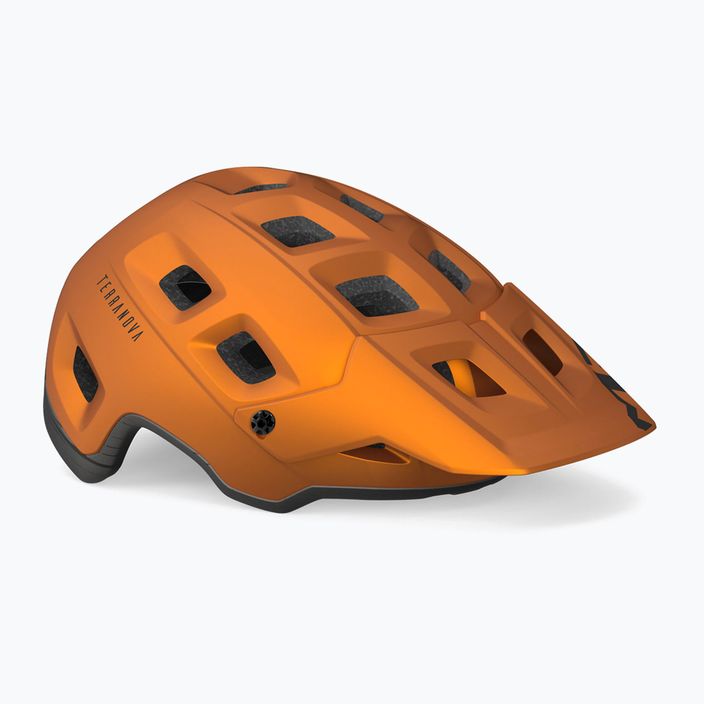 MET κράνος ποδηλάτου Terranova πορτοκαλί/τιτανίου μεταλλικό ματ 6