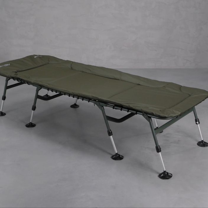 Καρέκλα Mikado Territory Bedchair 8 πόδια πράσινο IS14-BC002 5