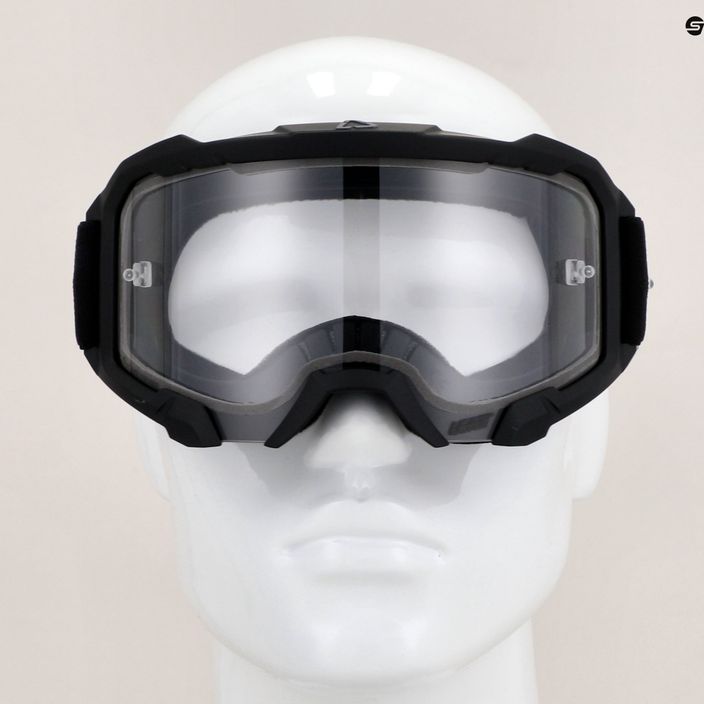 Leatt Velocity 4.5 stealth / clear γυαλιά ποδηλασίας 8023020470 9