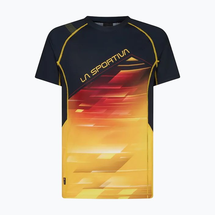 LaSportiva Wave ανδρικό πουκάμισο για τρέξιμο κίτρινο και μαύρο P42999100
