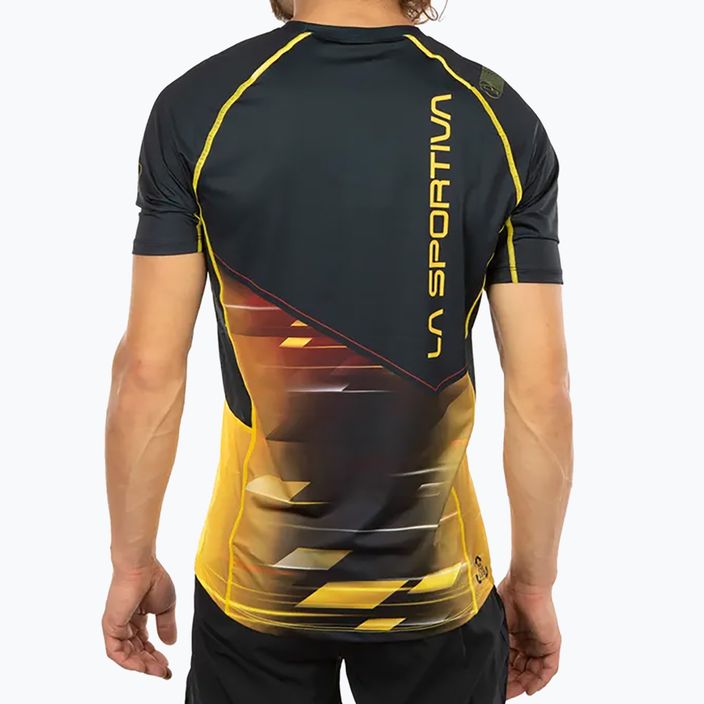 LaSportiva Wave ανδρικό πουκάμισο για τρέξιμο κίτρινο και μαύρο P42999100 4