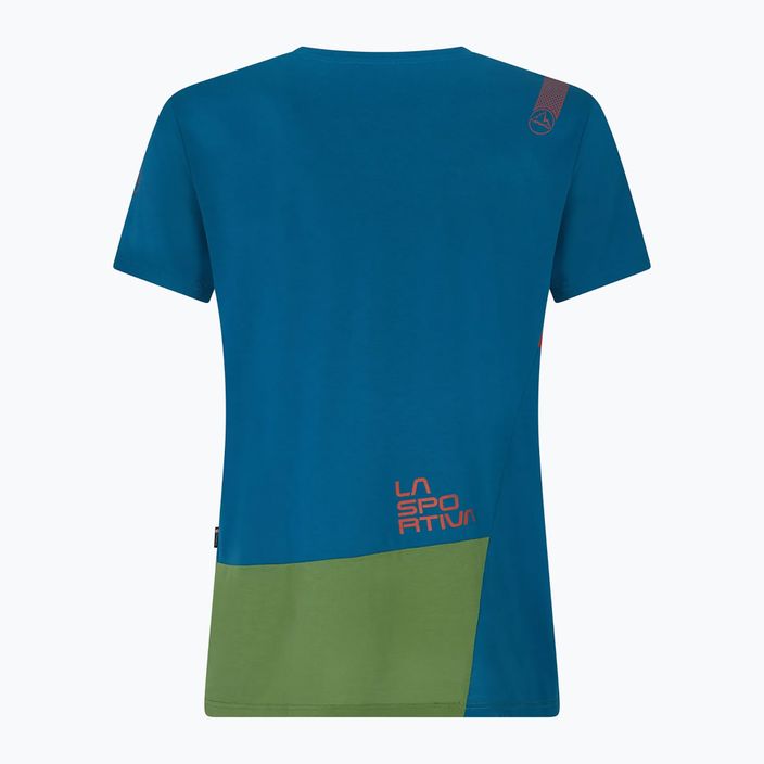 La Sportiva ανδρικό πουκάμισο αναρρίχησης Grip πράσινο-μπλε N87718623 2