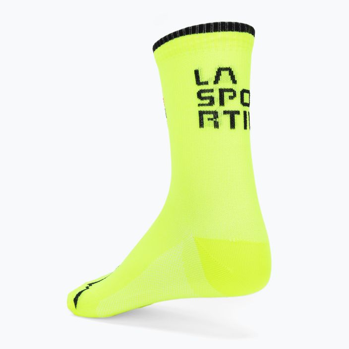 LaSportiva For Your Mountain κάλτσες για τρέξιμο κίτρινες και μαύρες 69R999720 3