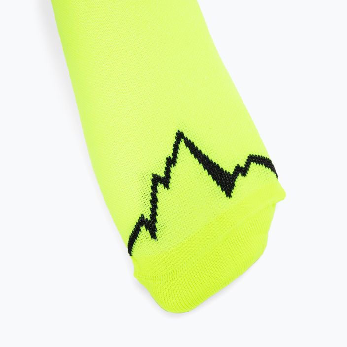 LaSportiva For Your Mountain κάλτσες για τρέξιμο κίτρινες και μαύρες 69R999720 5