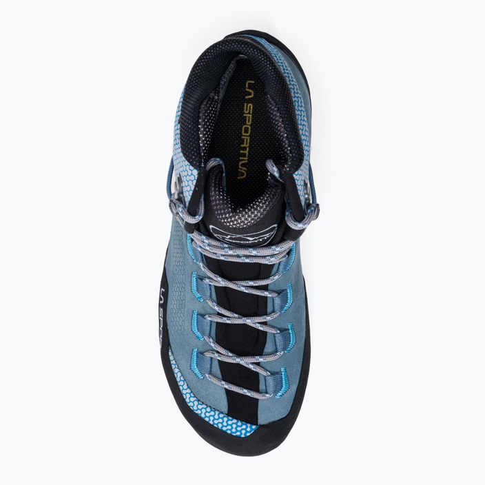 La Sportiva γυναικείες ψηλές αλπικές μπότες Trango Tech Leather GTX μπλε 21T903624 6