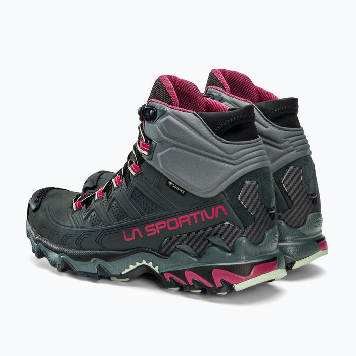 Γυναικείες μπότες πεζοπορίας La Sportiva Ultra Raptor II Mid Leather GTX μαύρο 34L915409 3