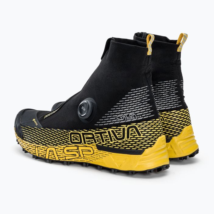 La Sportiva ανδρικό παπούτσι για τρέξιμο Cyclone Cross GTX μαύρο/κίτρινο 56C999100 3