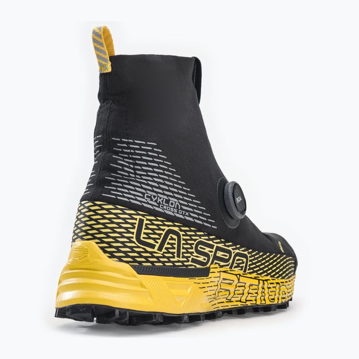 La Sportiva ανδρικό παπούτσι για τρέξιμο Cyclone Cross GTX μαύρο/κίτρινο 56C999100 12