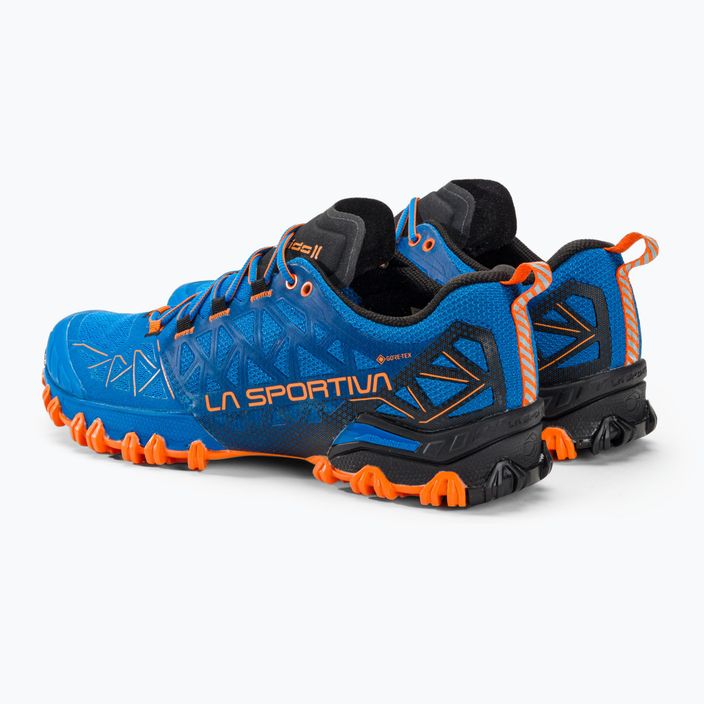 La Sportiva Bushido II GTX ηλεκτρικό μπλε/τίγρης ανδρικό παπούτσι για τρέξιμο 3