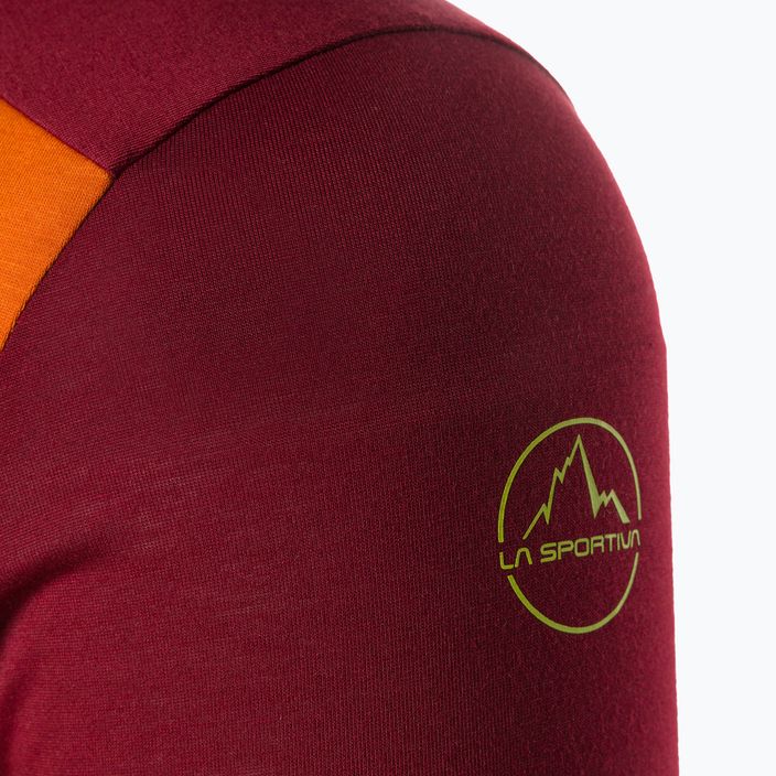 La Sportiva ανδρικό πουκάμισο αναρρίχησης Grip πορτοκαλί-κόκκινο N87208320 6
