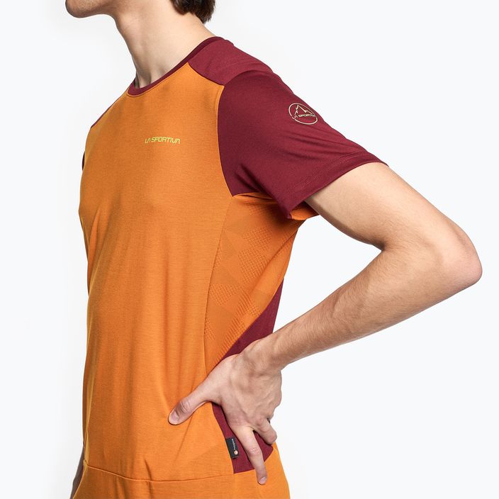La Sportiva ανδρικό πουκάμισο αναρρίχησης Grip πορτοκαλί-κόκκινο N87208320 3